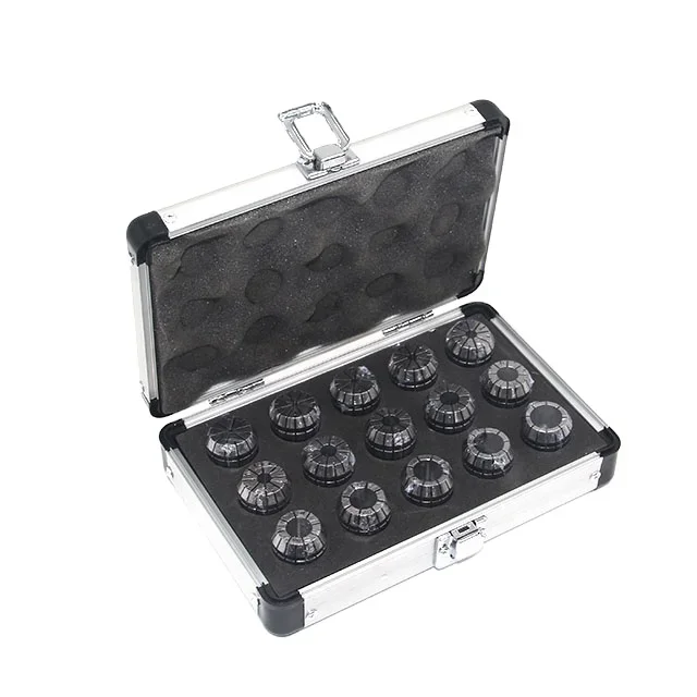 2026 ER25 Collet Set with 15PCS 0.008mm Chucks Machine Tools Accessories for CNC Milling Machine