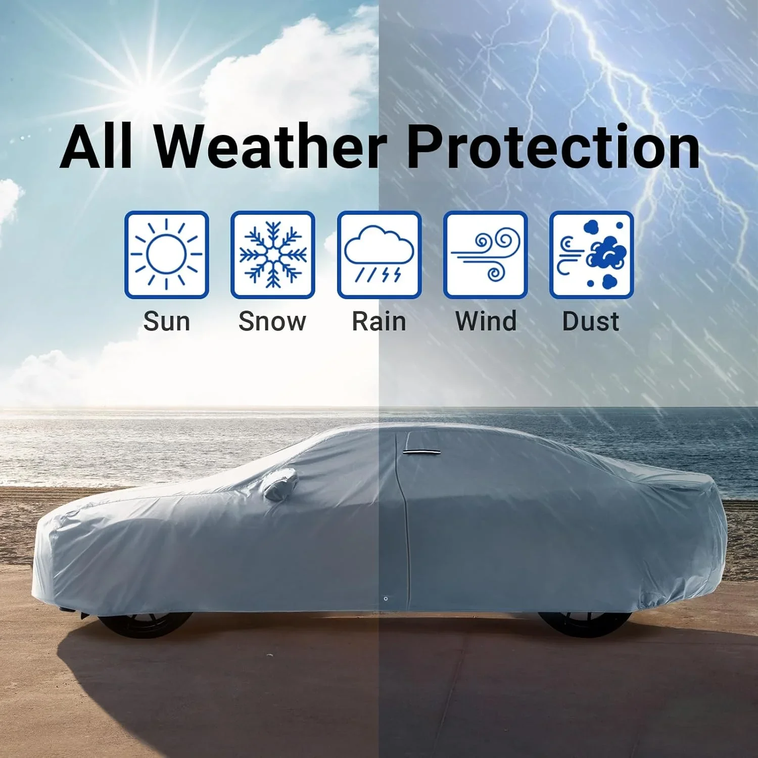 

For Car Cover VW Jetta Full Car Covers Snow Cover Sunshade Waterproof Dustproof Exterior Door Zipper Car cover protection