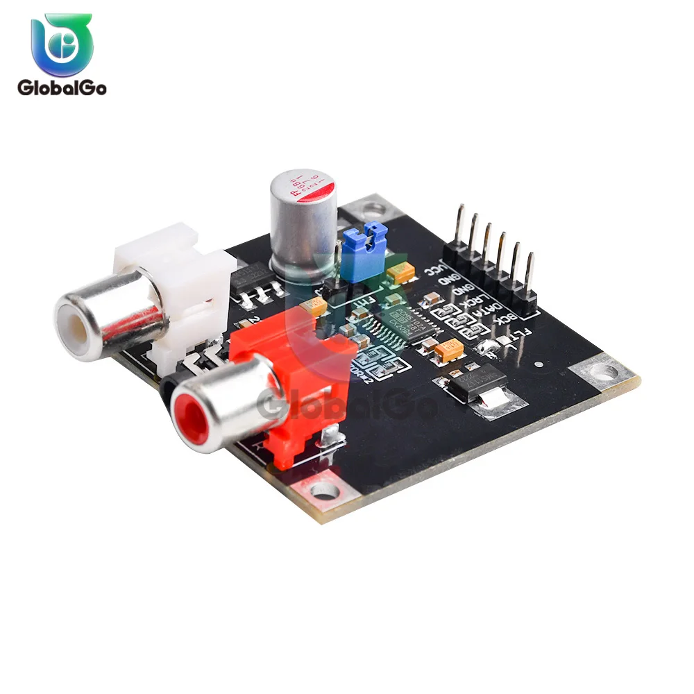 PCM5102 DAC فك I2S لاعب تجميعها المجلس 32Bit 384K وراء ES9023 PCM1794 لتوت العليق بي