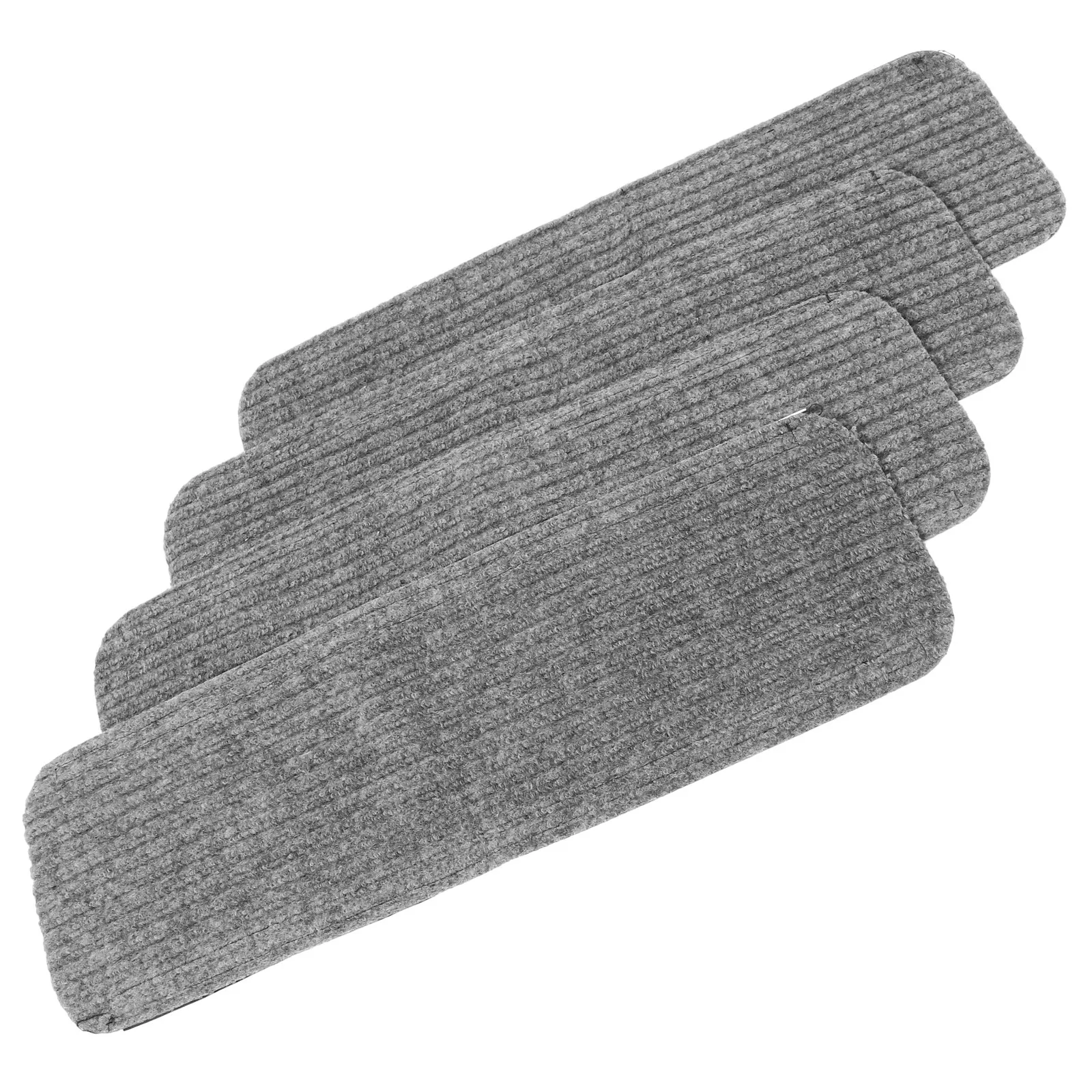 

4Pcs Rv Step Covers Camper Stair Treads Polyester Non Slip Stair Treads for Travel Trailers Camper Accessories