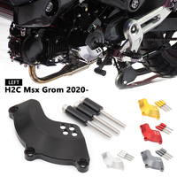 Motorcycle For Honda H2C Msx Grom 2020 2021 2022 H2C MSX GROM Engine Guards Crank Case Stator Cover Left Right Side Protection