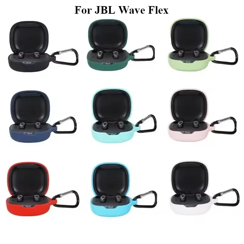 

Compatible For JBL Wave Flex Headphone Cover-Shockproof Anti-scratch Protective Sleeve Washable Housing Dustproof Shells Cases