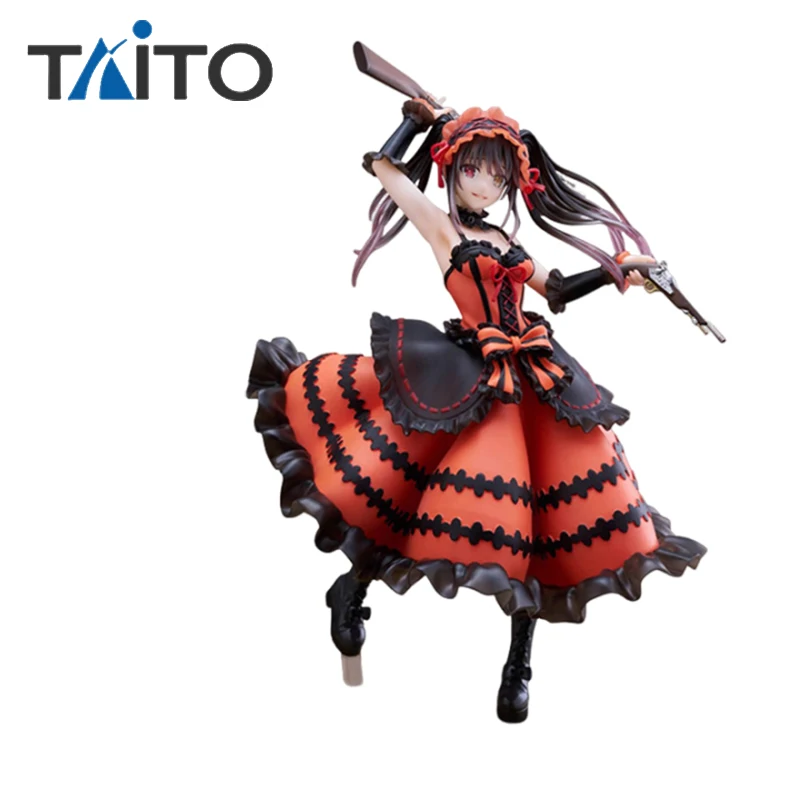 

In Stock Genuine TAITO AMP Date A Live Season 4 Tokisaki Kurumi Nightmare Zafkiel 21CM PVC Anime Figure Model Toys Gifts