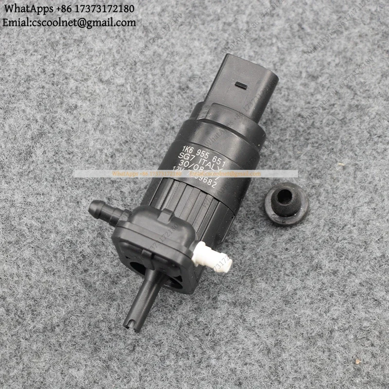 1K6 955 651 For VW Golf 6 MK6 Polo Tiguan Touran Scirocco Shran For Audi A3 Front Windscreen Wiper Washer Pump Motor 1K6955651