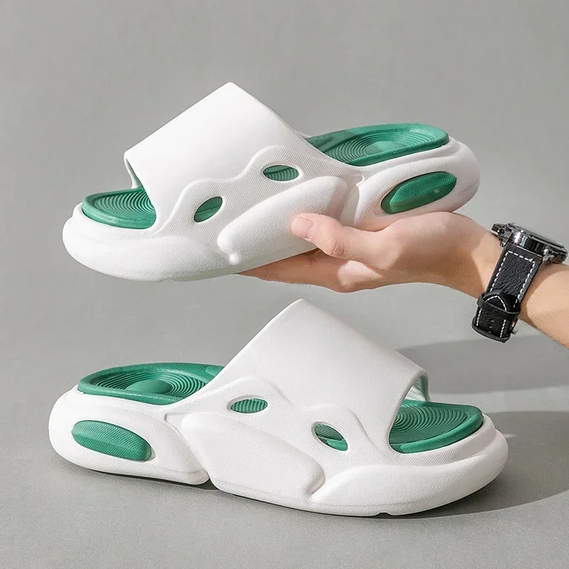 Summer EVA Women Slippers Indoor Home Casual Anti Slip Flip Flops Outdoor Wear Men Soft Soles Beach Slides Sandals Shoes