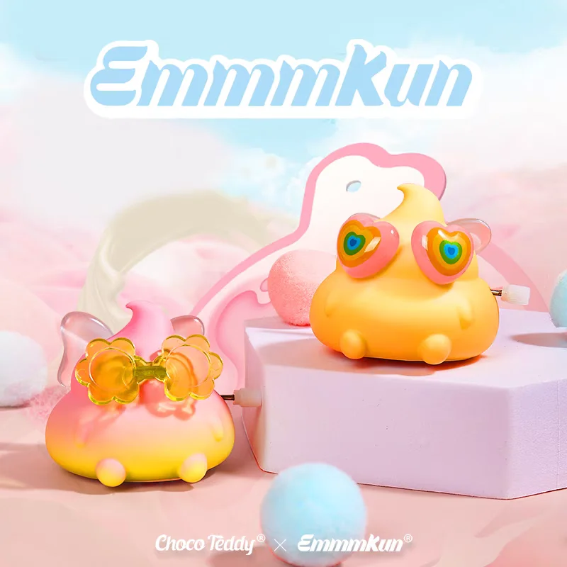 ของแท้ Mini Emmmkun แกว่งกล่องตาบอด Eye Winding Clockwork เคลื่อนย้ายได้ตุ๊กตากล่องตาบอด