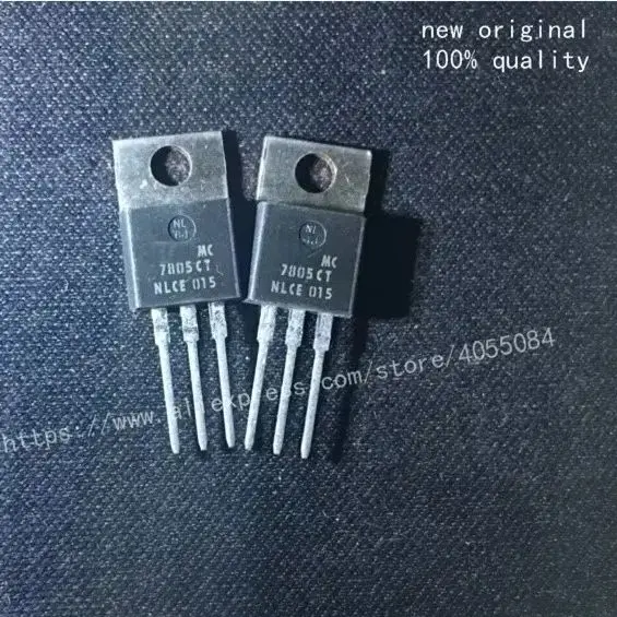 

10 шт./лот MC7805CT MC7805-O N IC REG LINEAR 5 В 1A TO220 новый оригинальный 100% качество