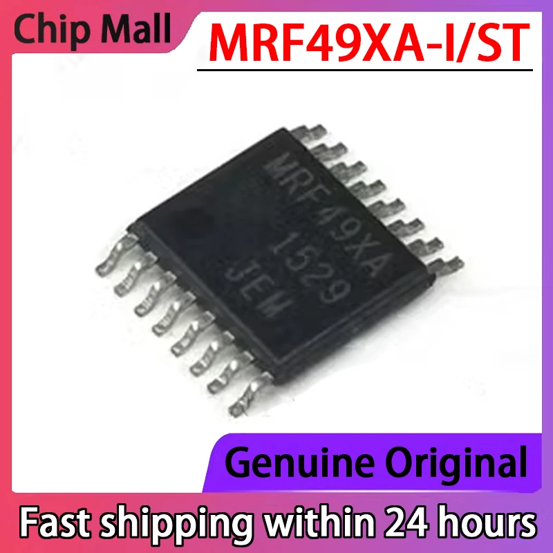 2PCS New MRF49XA-I/ST Silk Screen MRF49XA TSSOP-16 RF Transceiver