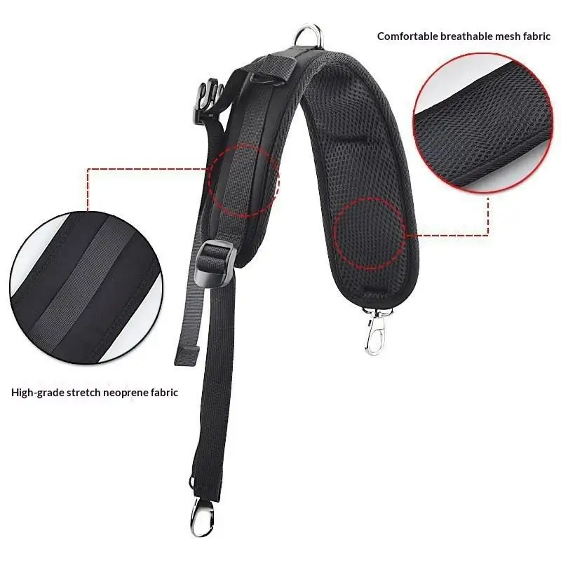 Verstellbare Rucksack-Schultergurte mit reflektierenden Streifen und rutschfester Brustschnalle für Wandern, Pendeln, Schule und Outdoor-Aktivitäten – Detail 9