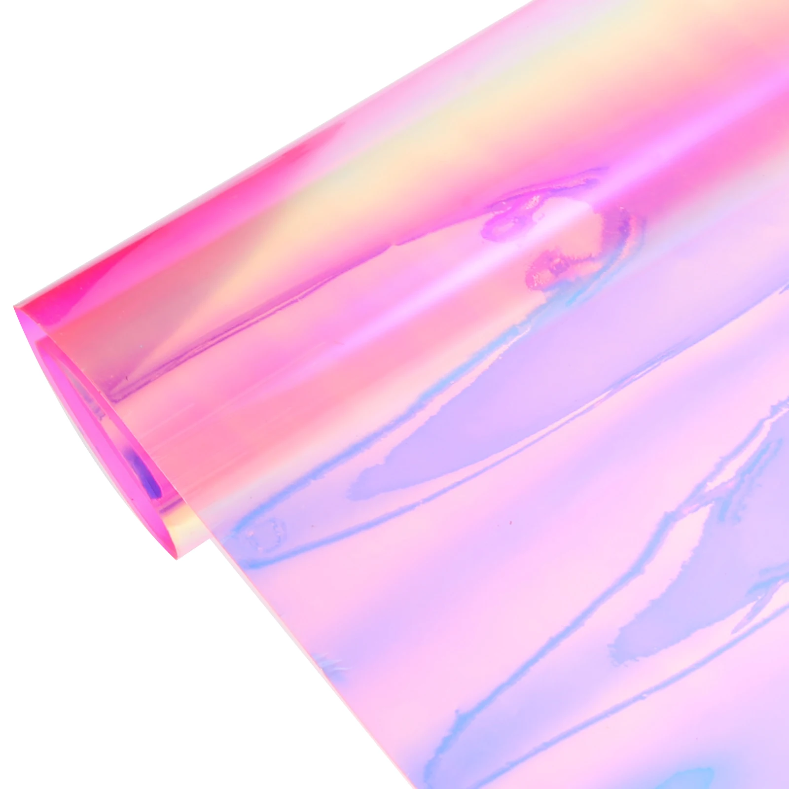 

1 Sheet Iridescent Pvc Fabric For Diy Handbags Earrings Hair Bows Bags Phone Covers Key Chains Card Making Crafts