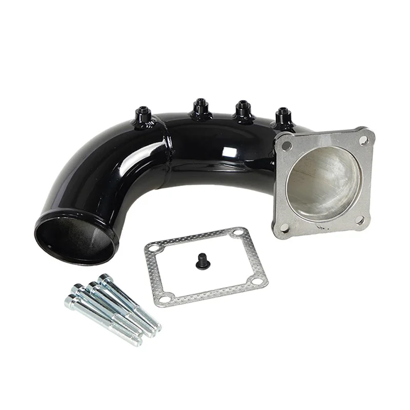 Tubo de codo de entrada de aire de alto flujo ABTC-3Inch para Dodge Ram 2500 3500 para Cummins 5.9L 1998.5-2002 Kit de tubo de carga de codo de entrada