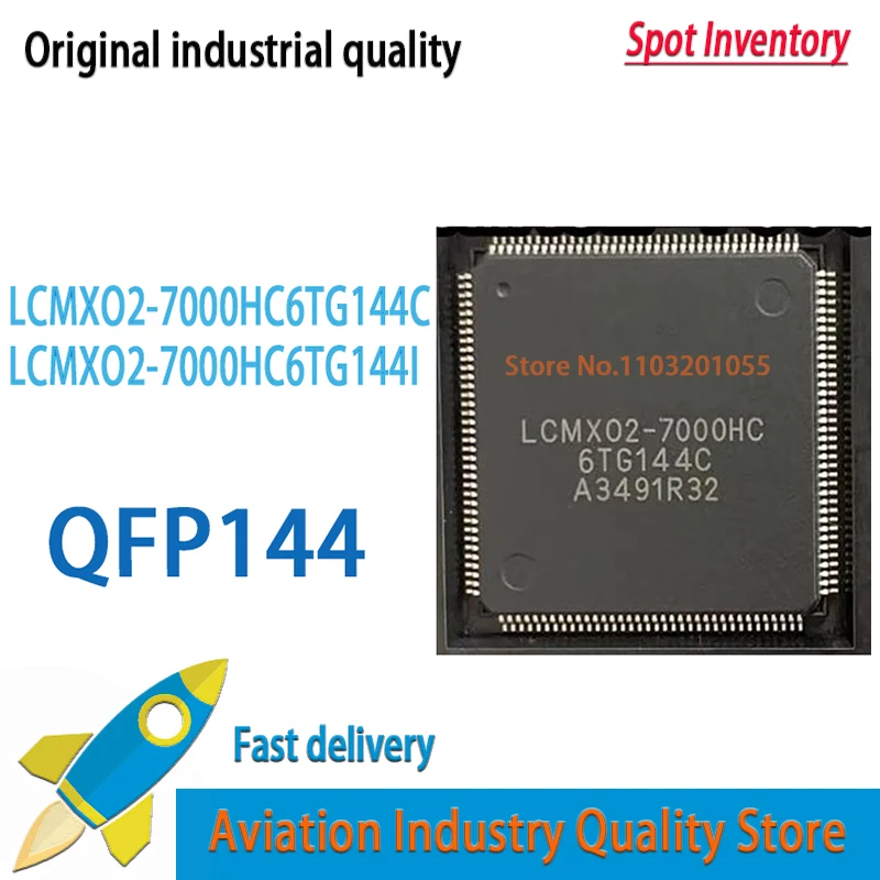 LCMXO2-7000HC-6TG144I  1PCS/LOT   LCMXO2-7000HC-6TG144C QFP144