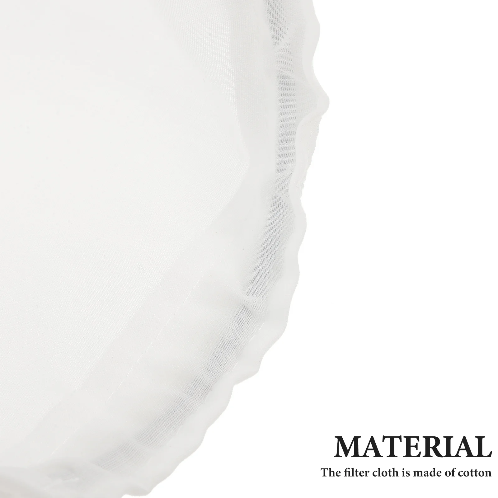 

3Pcs Coffee Tea Strainer Bag Washable Cotton Filter with Metal Frame for Making Milk Tea Coffee Use