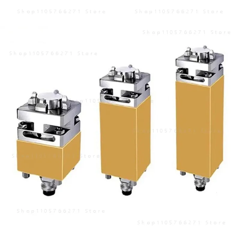 56mm Precision CNC Carving Small Copper Male Manual Chuck Square Electrode Holder for EDM Spark Machines ER Interface