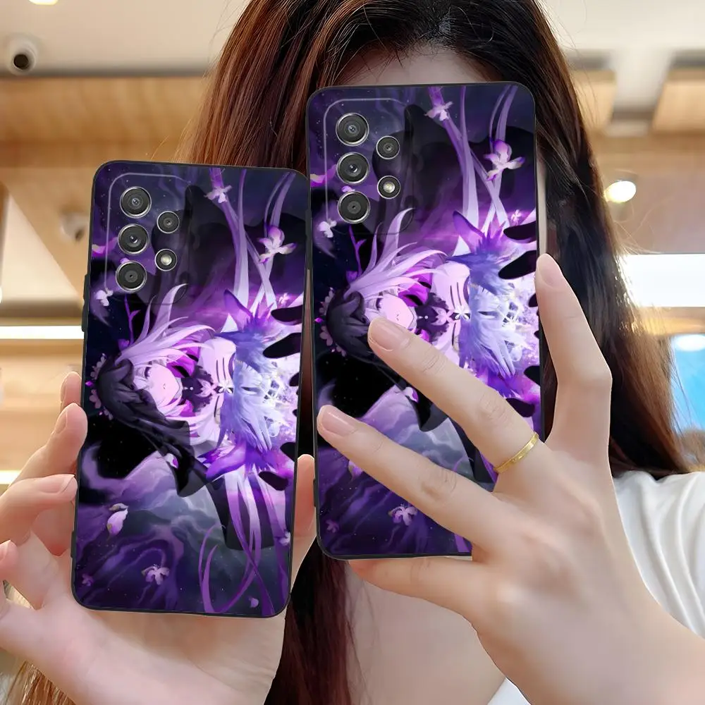 هونكاي ستار السكك الحديدية الخروع قضية الهاتف لسامسونج غالاكسي A73 72 71 70 56 55 54 53 52 36 35 34 23 16 15 5G اللون واقية #4