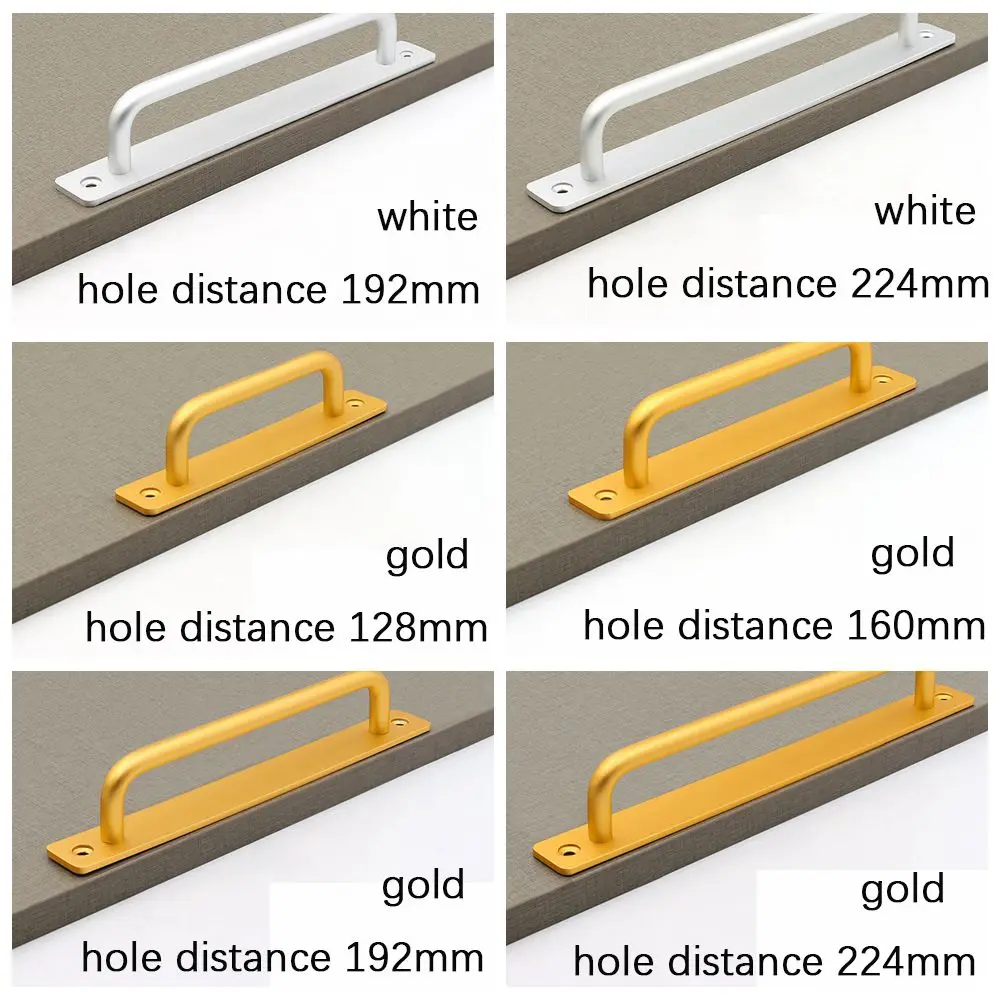 خزانة سبائك الألومنيوم باب الحظيرة الأجهزة مضمد يسحب مقابض مقابض لقطع الأثاث مقابض أدراج مقابض خزانة مقبض الباب