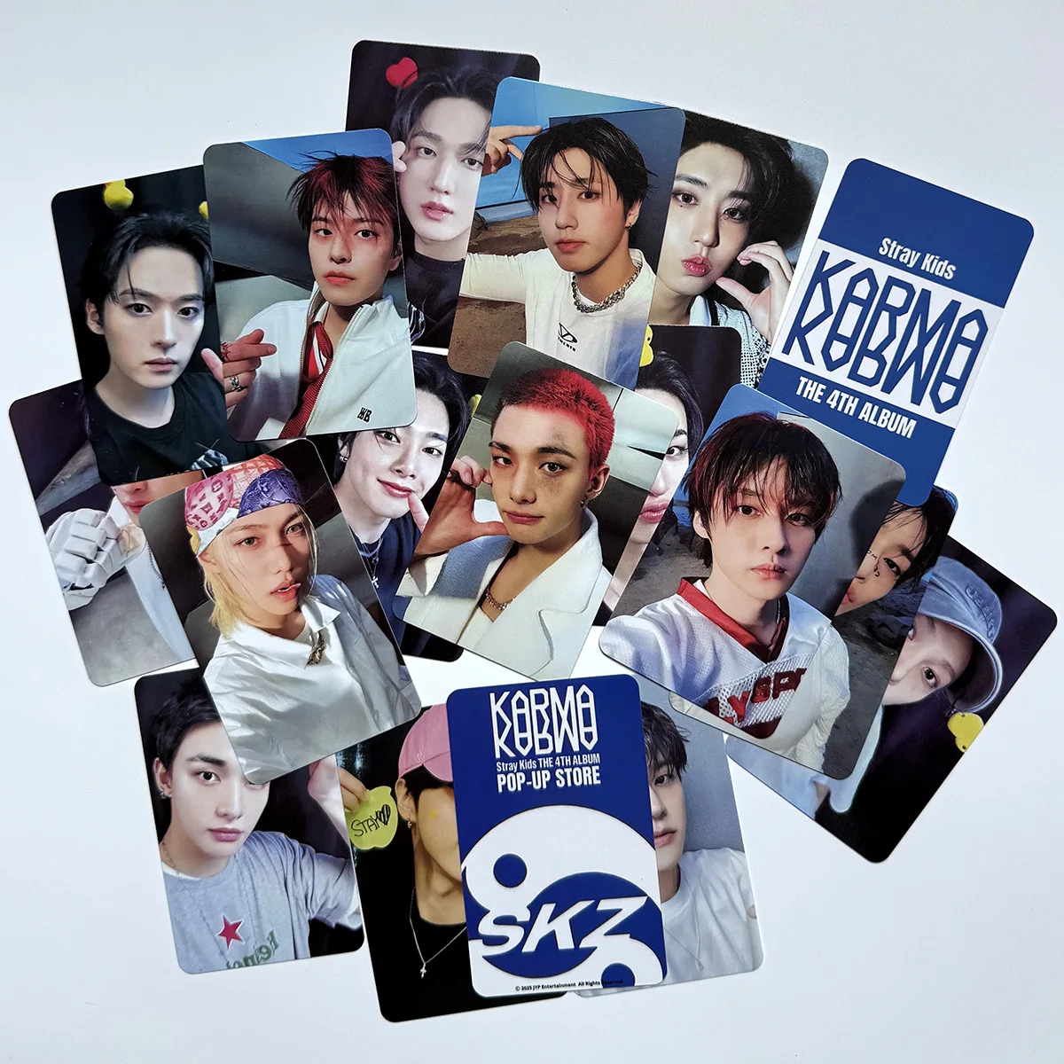 STRAY KIDS-fotodes Album KARMA Celebrity Card Limited Edition SKZ Nieuwe albumkaart Special Edition-kaart