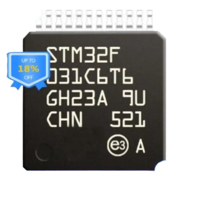 

100% NEWHigh quality products STM32F031C6T6 STM32F031 031C6T6 QFP48 MCU STM32F031C6T6TR