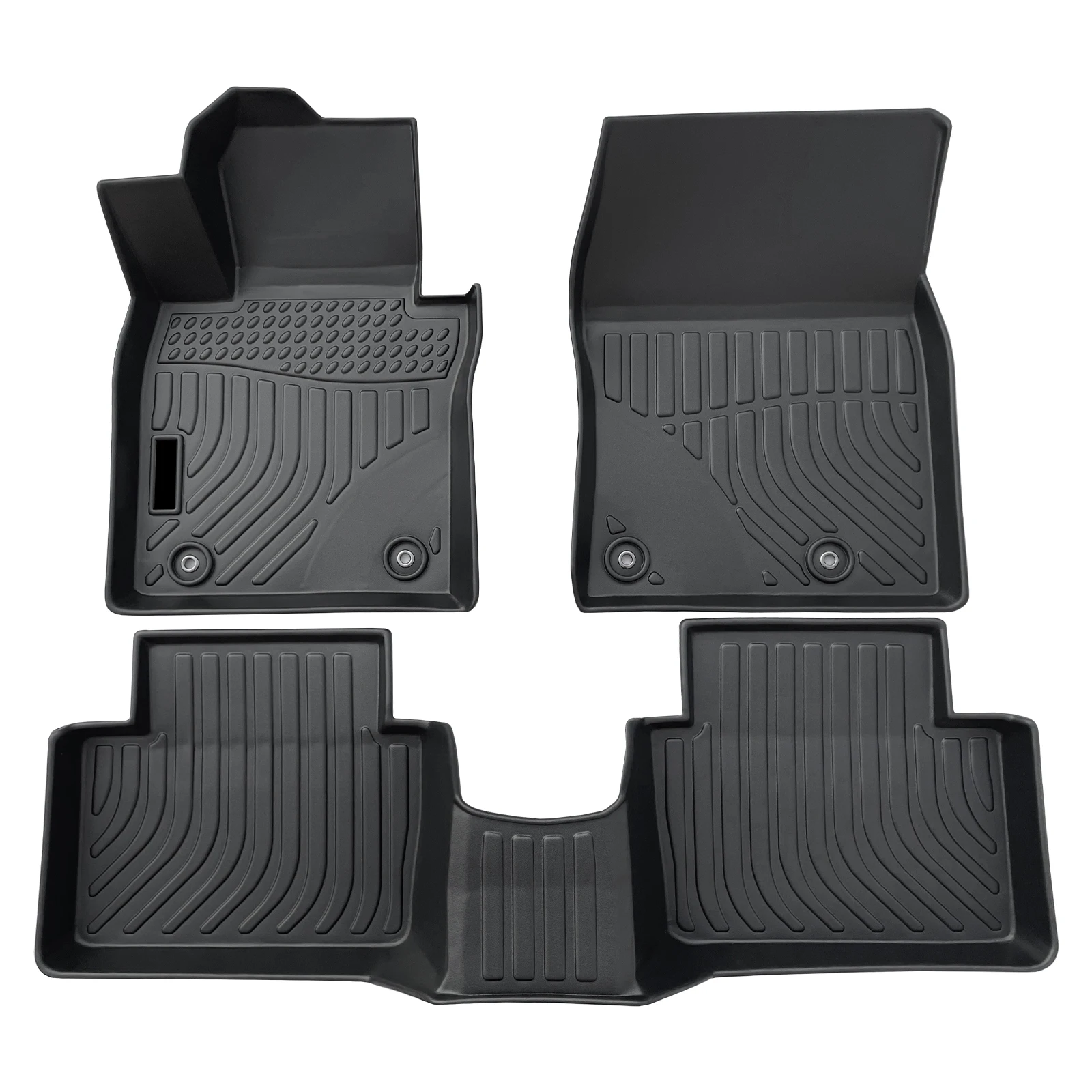 

Car Floor Mats Liner for 2019-2024 Mazda Mazda3 FWD TPE All-Weather