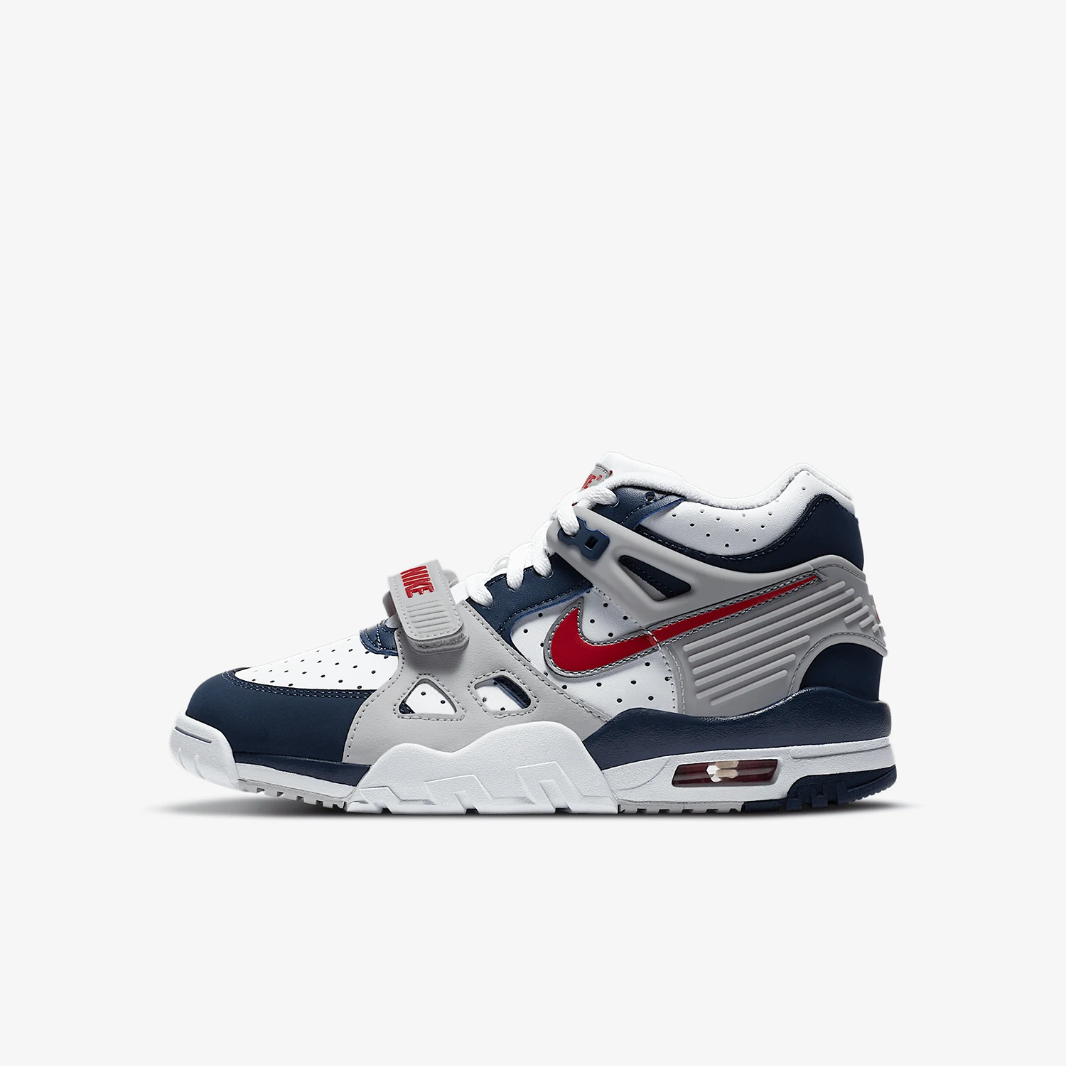 Nike Authentic New GS Women's Youth Air Cushion Wear-Resistant Mid-Top Basketball Shoes CN9750-400 view 2