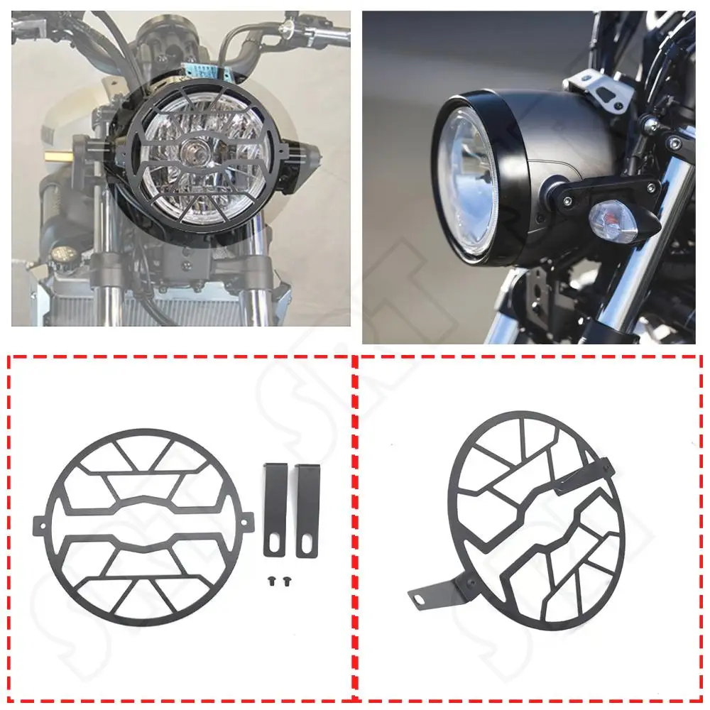 

Fits for Yamaha XSR900 XSR700 XSR 900 700 ABS 2018 2019 2020 2021 2022 Motorcycle Accessories Headlight Grille Guard Protector