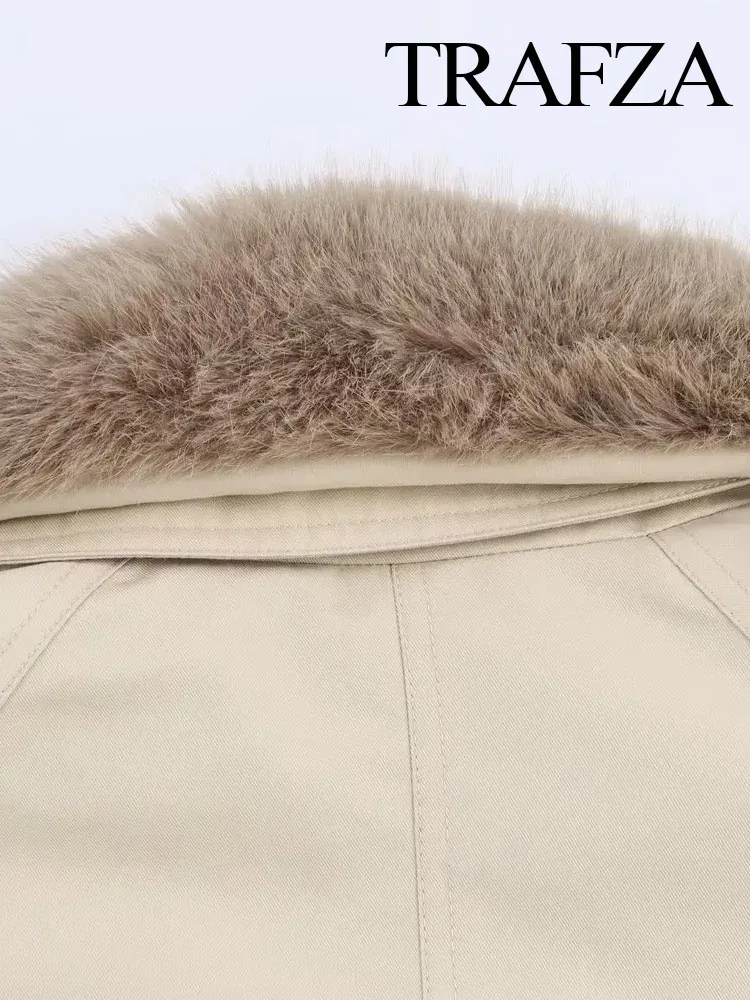 HH 2025 Fashion Women Elegant Casual Loose Jackets Woman Street Style Lapel Double-Breasted Pocket Decoration Short Coats