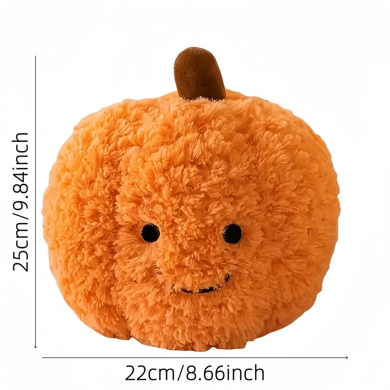 Almohada de felpa de calabaza, juguete de calabaza de Halloween, cojín decorativo, decoración del hogar, recuerdos de fiesta, decoración de Halloween, regalo de Navidad