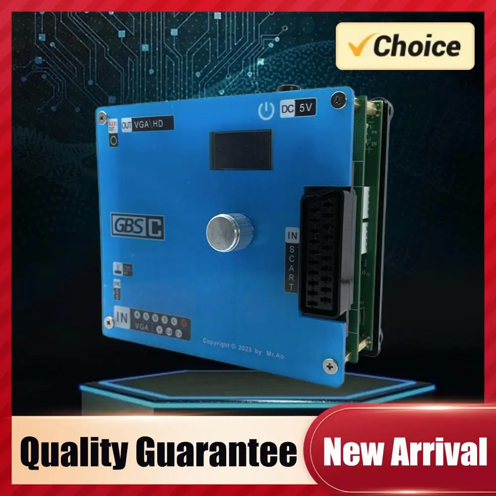 

Конвертер видео GBS Control HD, адаптер для аркадных игр, конвертер RGBS RCA/VGA в VGA/RCA для консоли PlayStation2