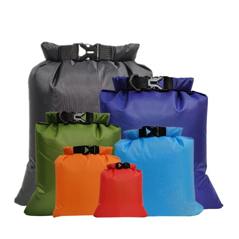 Outdoor Multifunctional Lightweight Waterproof Bag for River Rafting, 6-Piece Set of Rafting Bags and Dry Bags