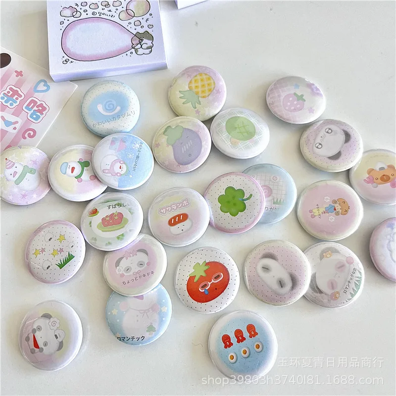 Cute Mini Bar Cute Cartoon Hand Account Decoration Bar 25mm Badge Pin Cute