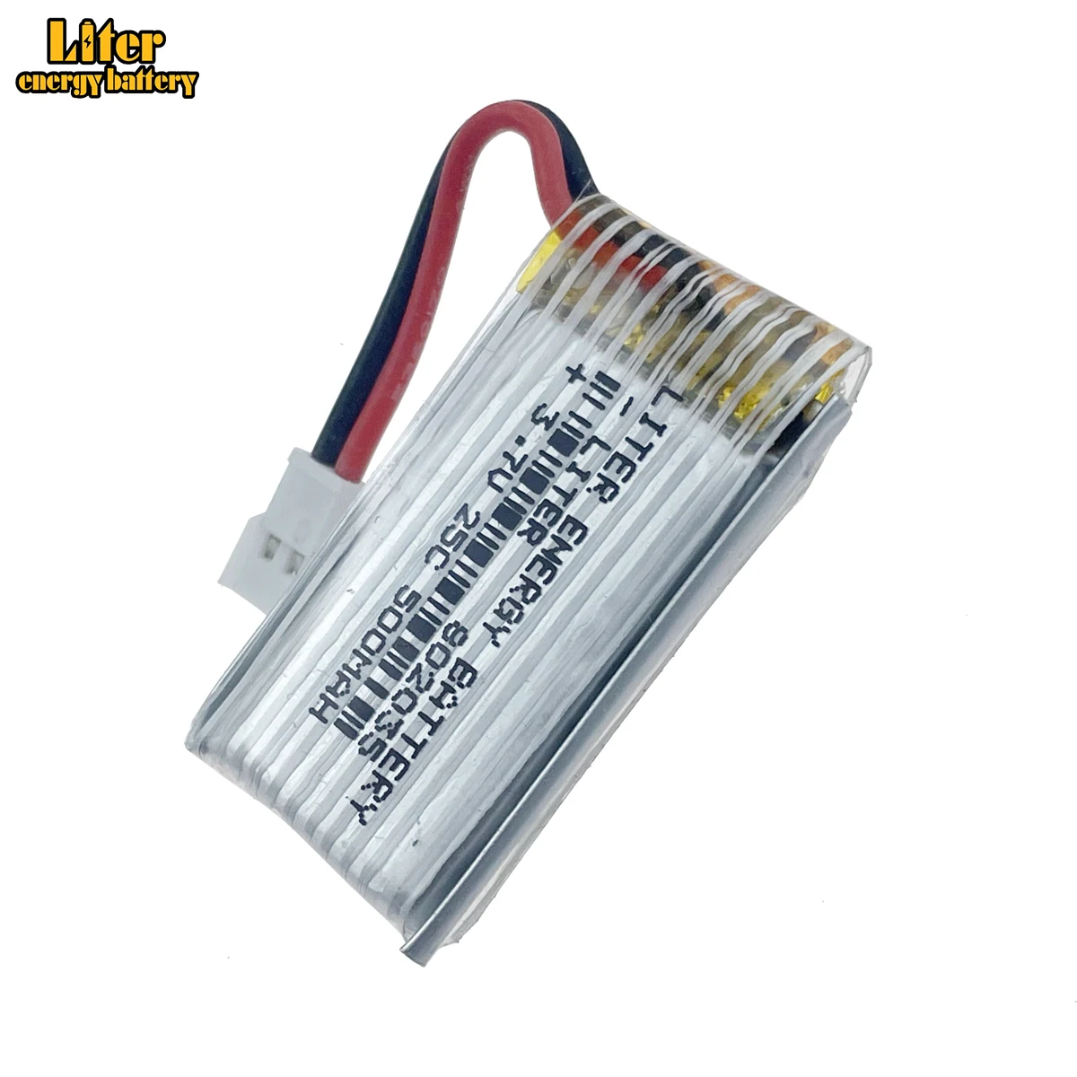 3.7V 500mAH 802035 25C polimerowa bateria litowo-lwa li-po RC bateria bezzałogowego samolotu