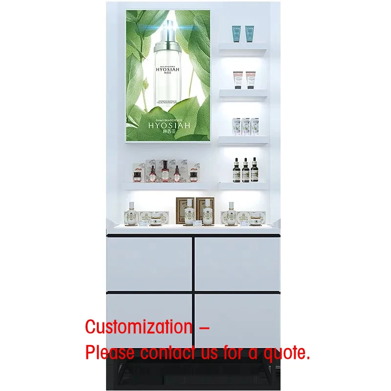 

custom.Modern Custom Perfume & Cosmetic LED Display Cabinet Retail Stores
