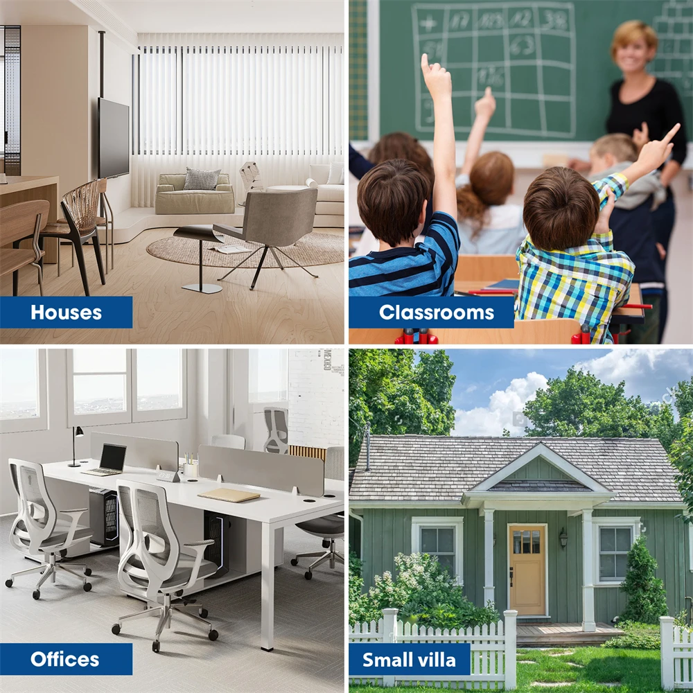 New Wireless Doorbell Home Intelligent Welcome Doorbell Waterproof Remote USB Plug Easy to Install No Wiring Required Doorbell