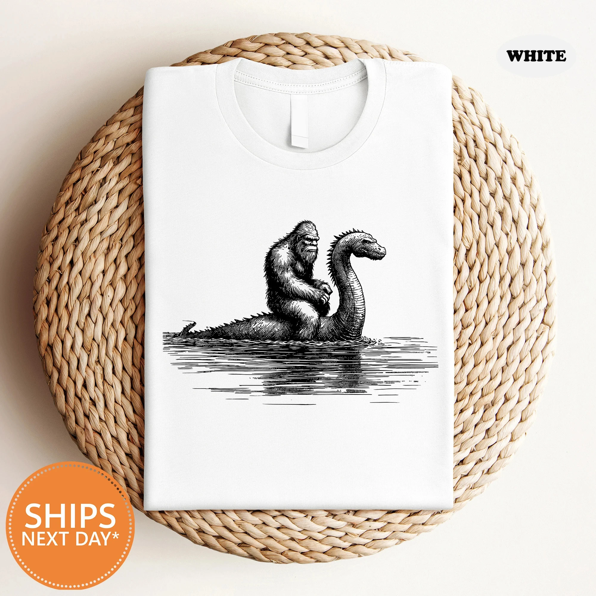 مضحك بلايز الراحة الألوان بيج فوت قمصان فرحان لوخ نيس الوحش خمر قميص مضحك Sasquatch الجرافيك كبير القدم المحملة