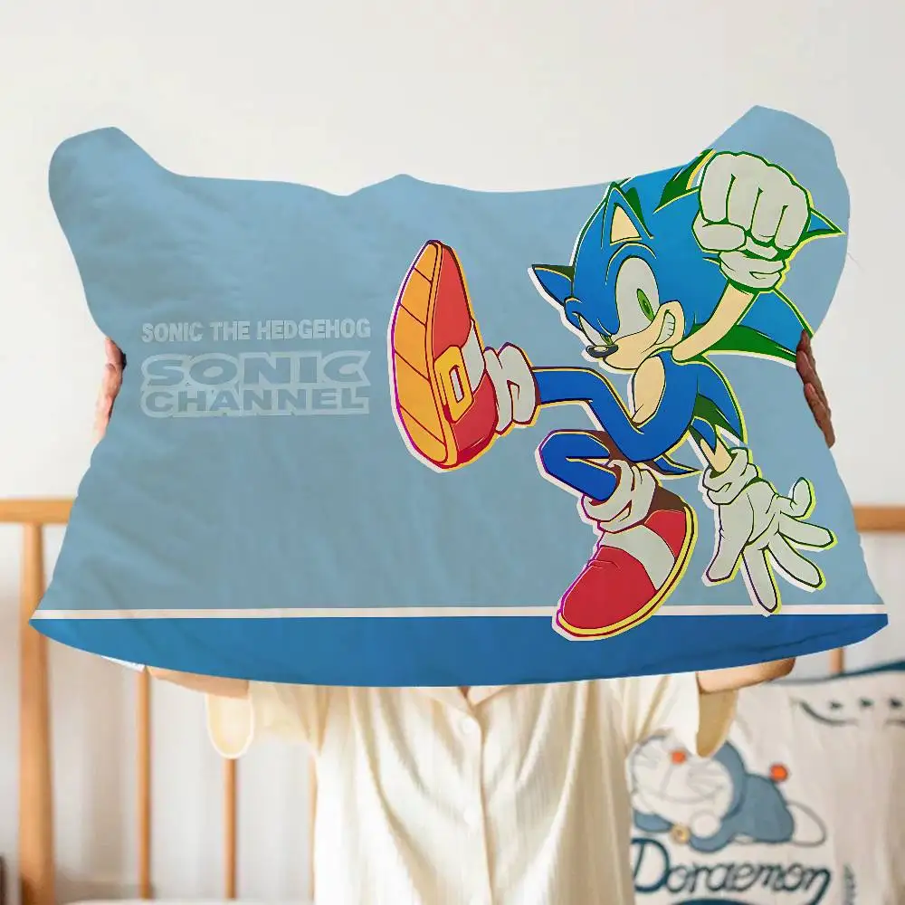 Cartoon S-Sonics New Arrival Polyester Pillow Towel - Four-Season Universal Soft Cartoon Thickened For Household Use - view 5