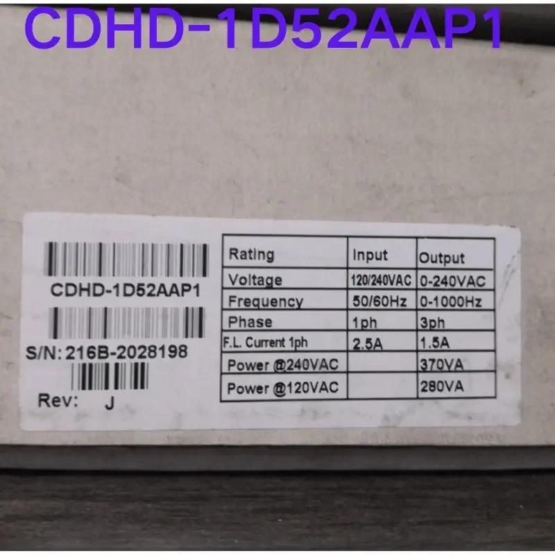 

Brand-new CDHD-1D52AAP1 servo driver