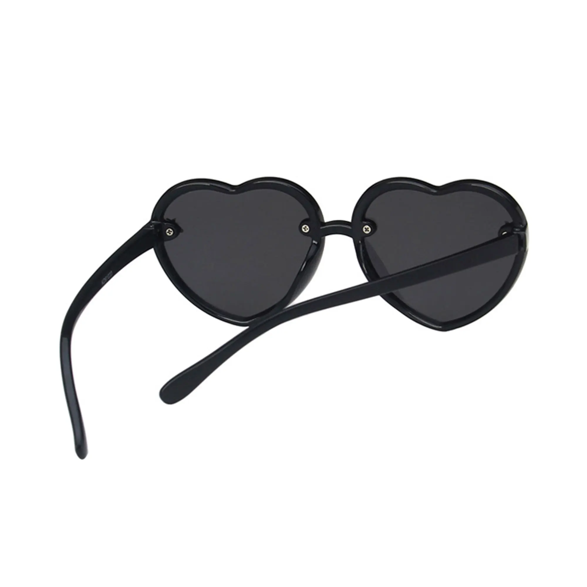 

Kids Heart-Shaped Sunglasses Ultra-Light Shades for Boys and Girls Available in Black Blue Pink Purple Tawny and Beige