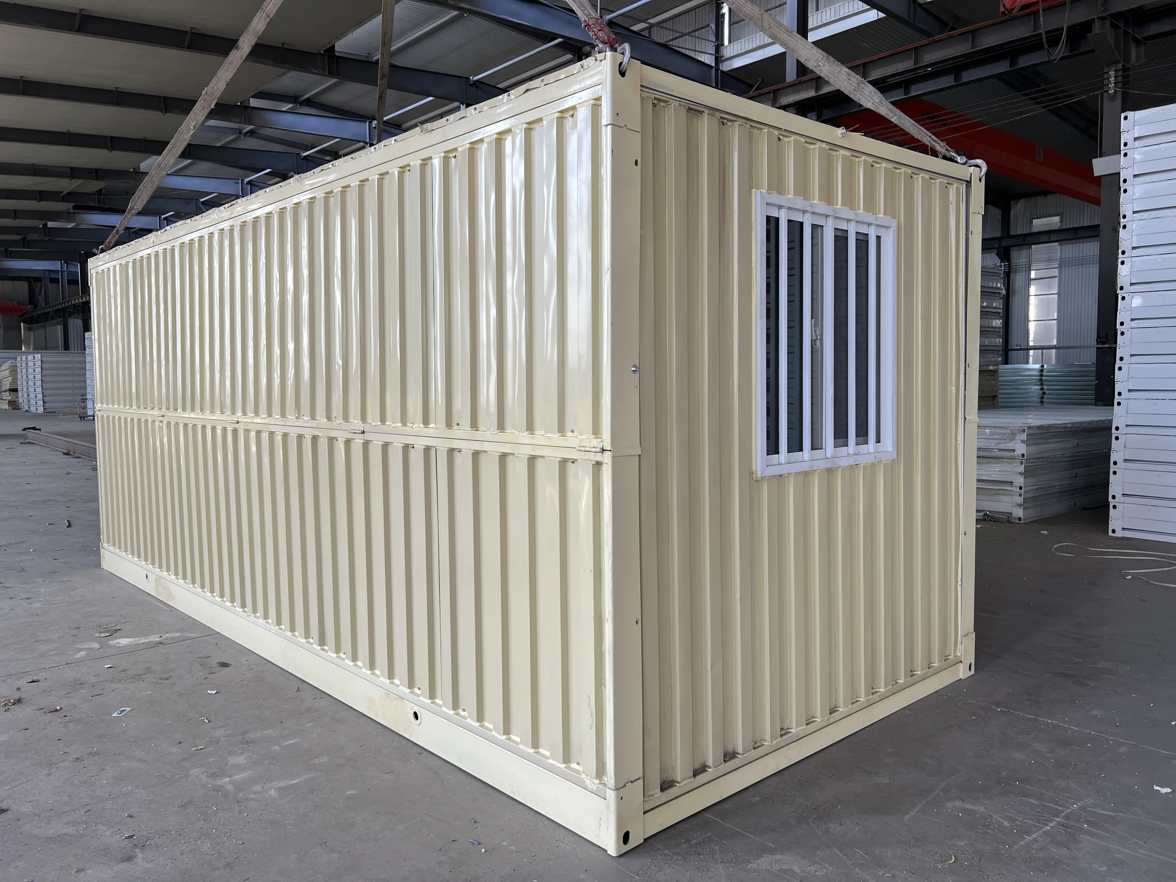 إيداع غرفة حاوية قابلة للطي متحركة مسبقة الصنع، غرفة واحدة، منزل معياري لحاوية الغرفة الجاهزة منخفضة التكلفة #4