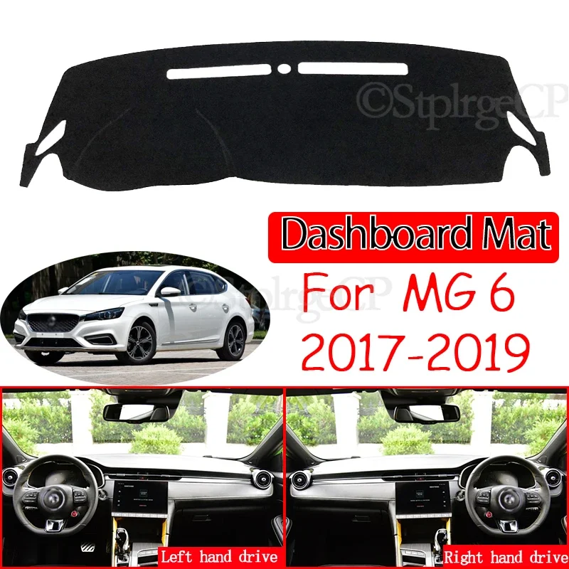 

Anti-Slip Mat Dashboard Cover Pad Sunshade Dashmat Protect Anti-UV Carpet Car Rug Accessories for MG6 for MG 6 2017 2018 2019