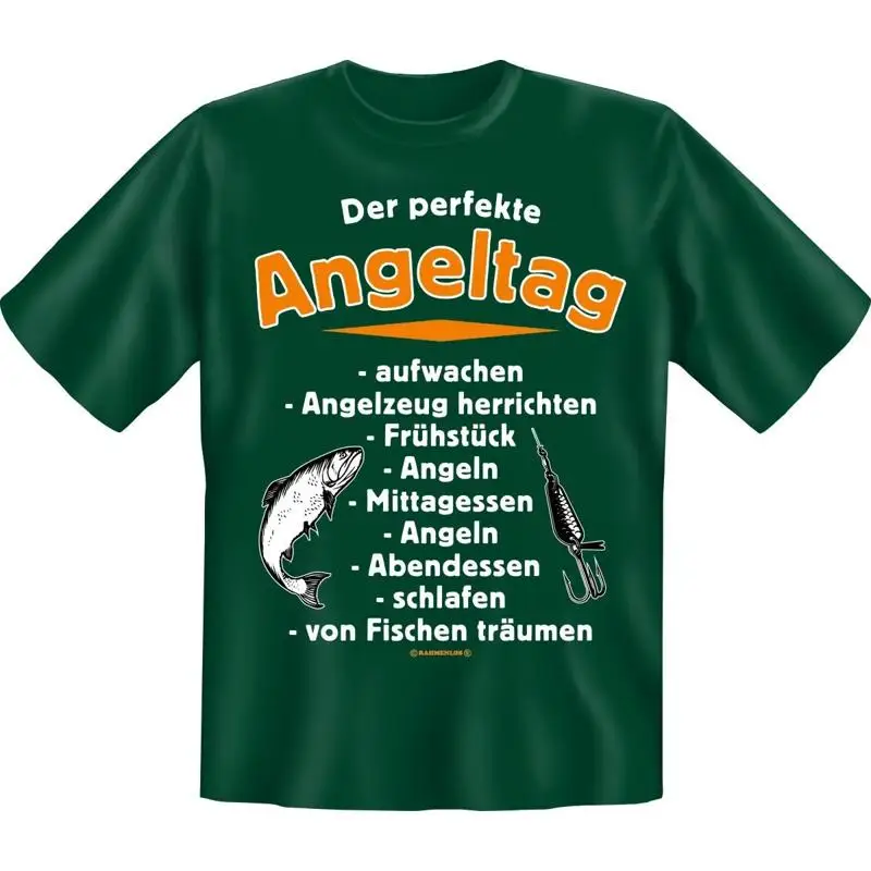 

Uomo Pescatore T Shirt Il Perfetto Giornata Divertenti Sprüche shirt Angel Shirt