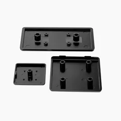 Aluminum Profile End Cap Nylon Plastic Cover Plate 16/20/30/40/45/60/80/90/100