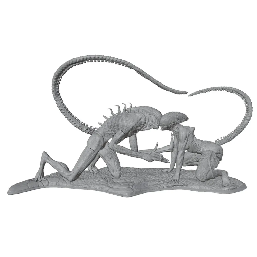 75mm100mm120mm150mm Anime Character Statue GK Miniature 3D Printed Gray Model Figurine DIY Doll Model Unassembled And Unpainted