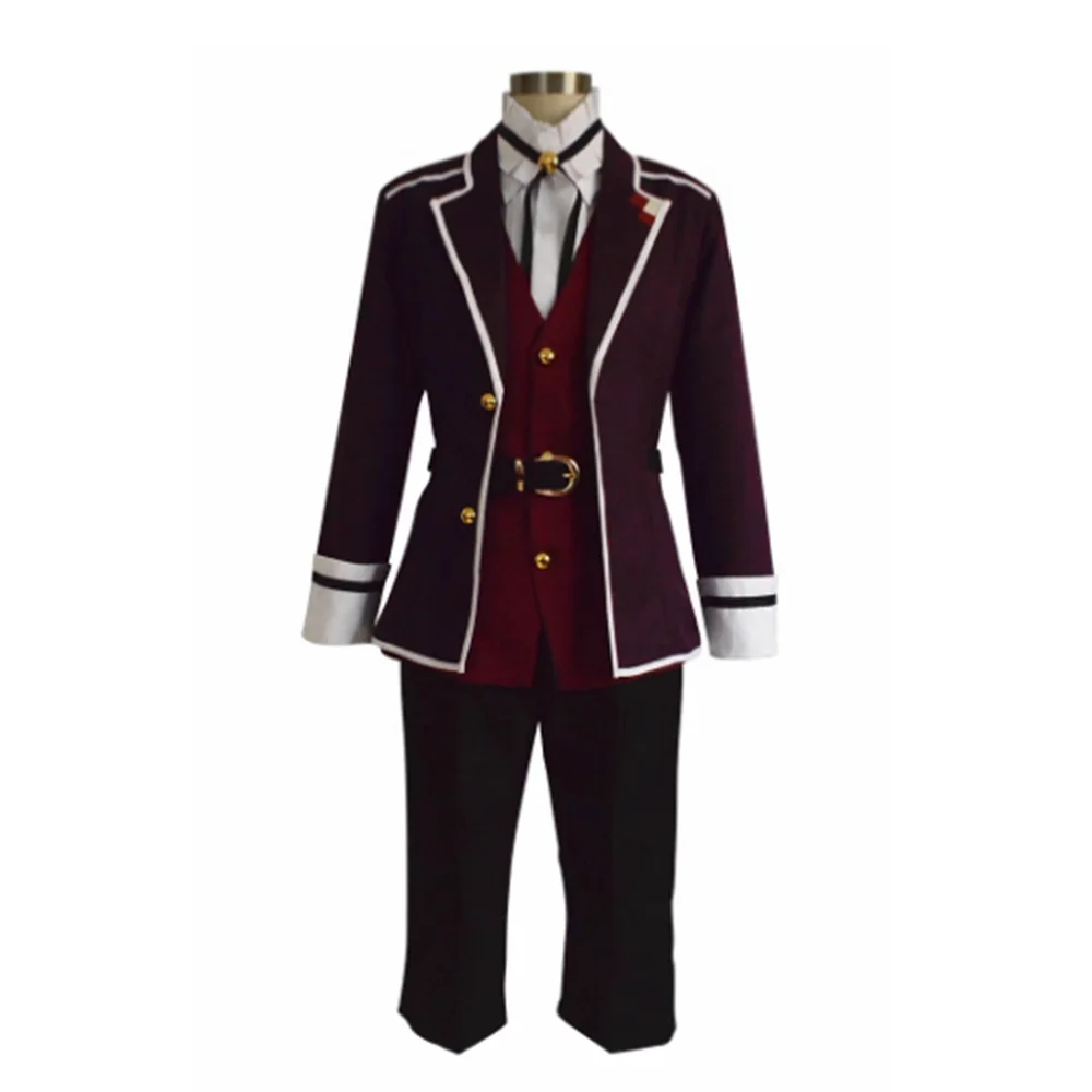 Unisex Anime Cos Sakamaki Kanato Cosplay Costume Uniform Custom Size