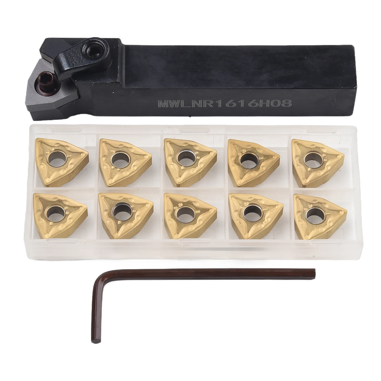 For Lathe Operations MWLNR1616H08 Cutting Tasks Stable Machining Versatile Tool Set Accurate Results Control During Machining