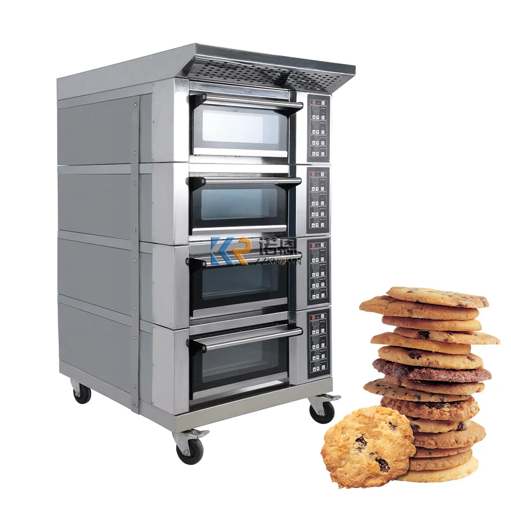 Electric Commercial Automatic Convection Baking Oven Equipment For Bakery Cake Oven Combi Oven