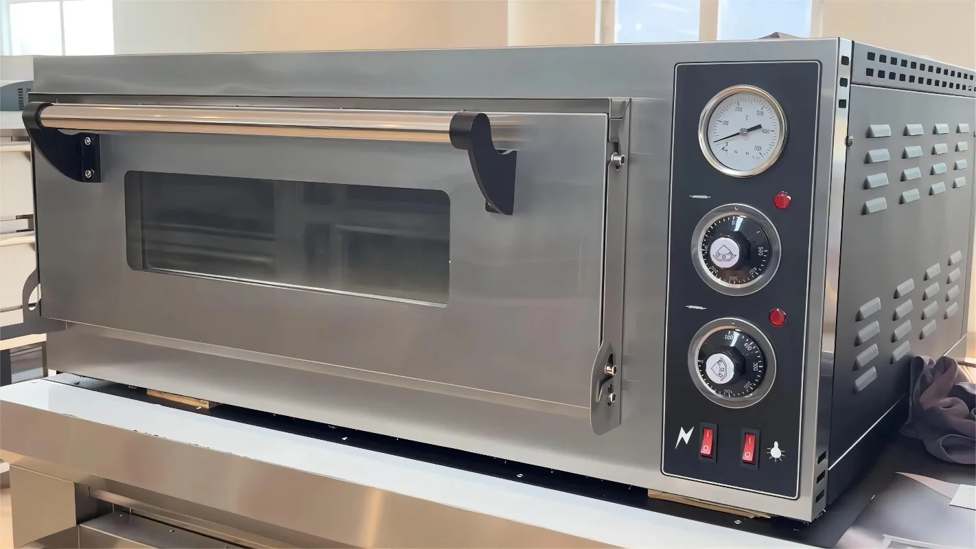 Commercial Baking Deck Oven for Bread Cake Pastry Pizza Bakery Kitchen Stainless Steel Customization