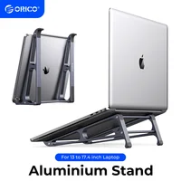 Soporte ORICO MA, soporte Vertical de aluminio para ordenador portátil, soporte para tableta, soporte desmontable 2 en 1 para PC, soporte para Macbook de 10-17,4 pulgadas