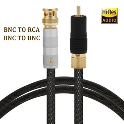 3 ft 75 Ohm Coaxial BNC Extension Cable BNC to RCA RG6 Cable Male BNC to Male RCA Cable - BNC Cable SDI, HD-SDI, CCTV, Came