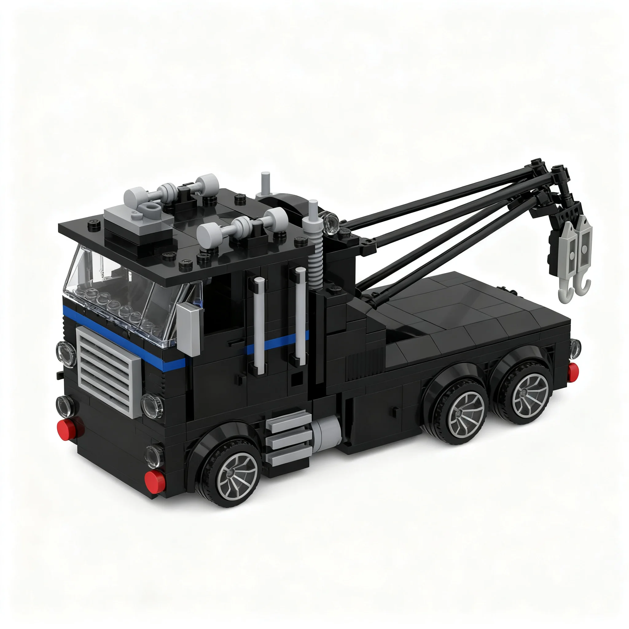346pcs MOC Terminator 2 recovery truck city Champions 8 stud wide Model Building Blocks Christmas Gift Architecture Craft DIY