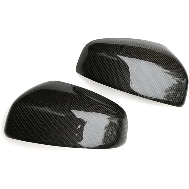 

1 пара крышек зеркал заднего вида из углеродного волокна, колпачки для боковых зеркал для Nissan 370Z Z34 2009-2019-ABQF